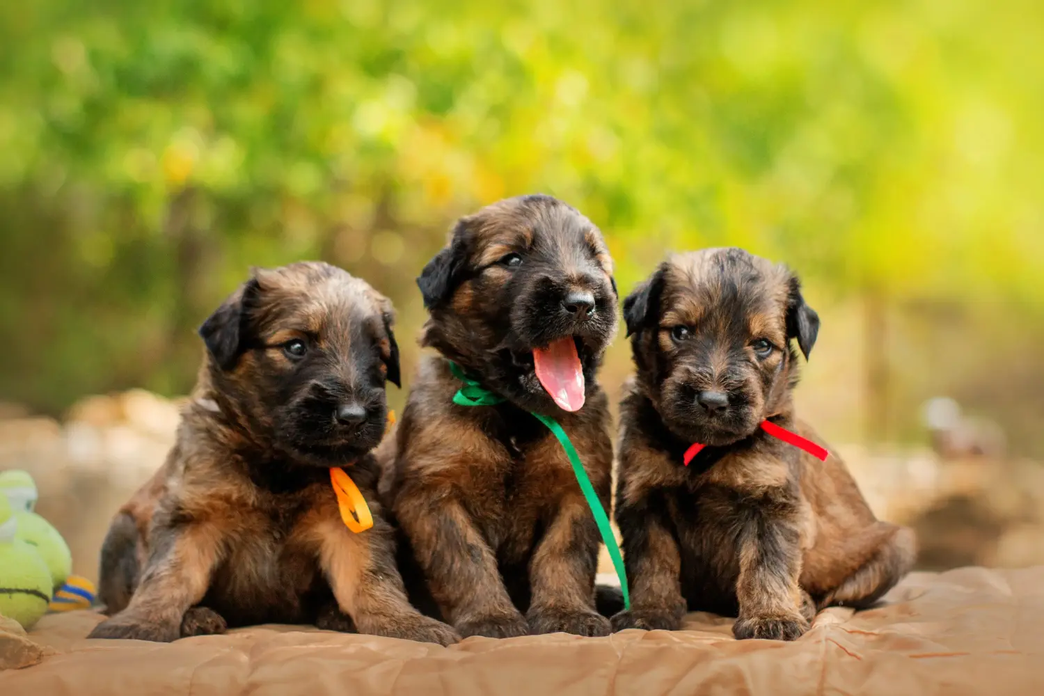 Een Briard puppy kopen betekent verantwoordelijkheid nemen! Briard puppy's kopen.